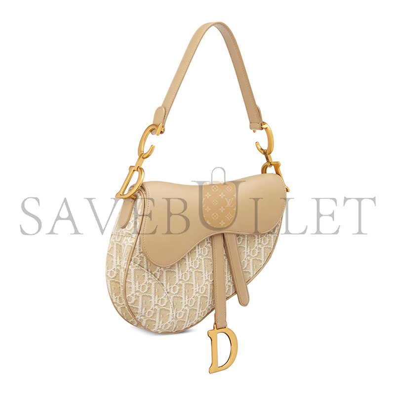DIOR SADDLE BAG WITH STRAP M0455CDDS_M925 (25.5*20*6.5cm) DIOR SADDLE BAG WITH STRAP M0455CDDS_M925 (25.5*20*6.5cm)